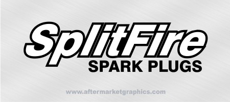 Splitfire Plugs Decals - Pair (2 pieces)